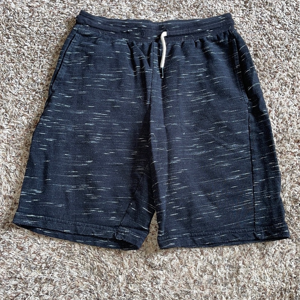 Wonder Nation Black Knit Shorts